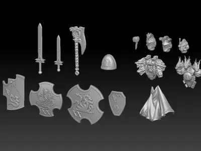 CUSTOM MIX 20th legio  3D print model