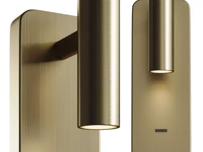 Enna Surface USB LED Wall Sconce 3D model