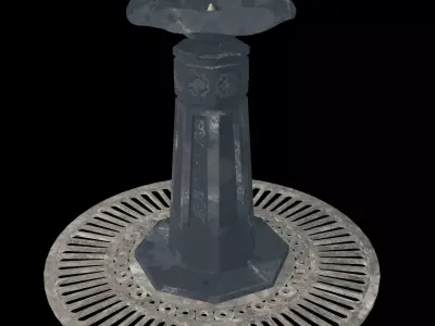 Drinking water tap 3D model