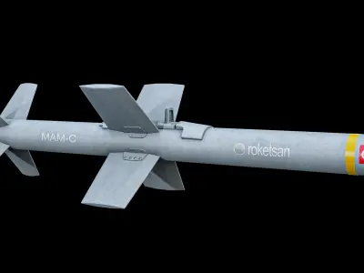  Roketsan x2 MAM Family Munituons Package L and C PBR 