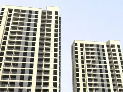 City Block - Cityscape 3D model