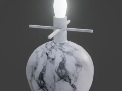 Modern Lamp Low-poly 3D model