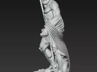 Mythic Guardians - Sacred Icons - Fantasy Sculpture Collection 3D Model Pack