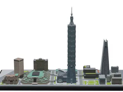 TAIPEI 3D model