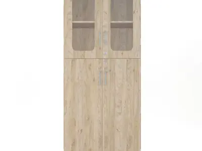 Wooden Cabinet 34 3D model