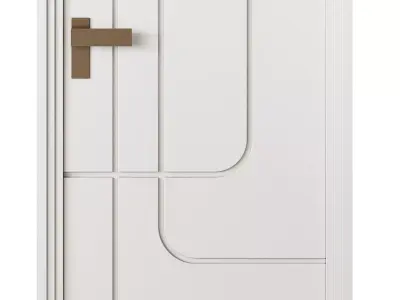 Laki Kapi Interior Door 17 3D model