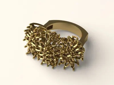 Ring R 40 3D print model