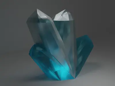 Crystal Free 3D model