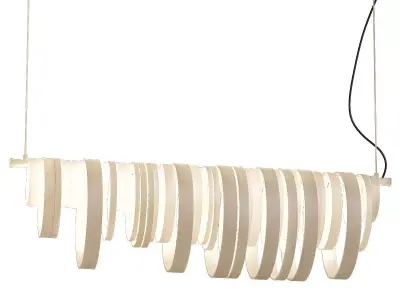 CIRCUS spiral hanging lamp 3D model