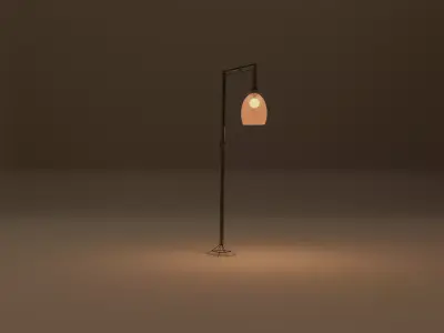 Modern Lamp 3D Model 3D model