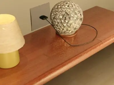 TABLE LIGHT Low-poly 3D model purchase