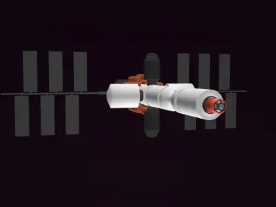 Solar Explorer 3D model