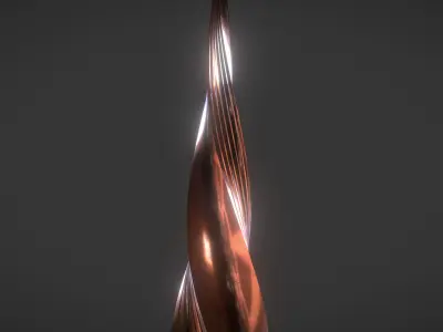 The Towers twilight zone trophy 3D Model Pack