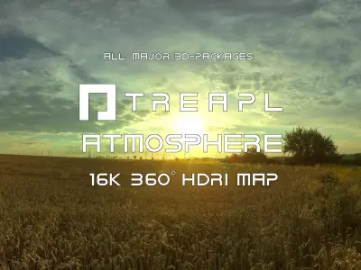 A19- HDRI SKIES TREAPL ATMOSPHERE - 360 SKIES Texture