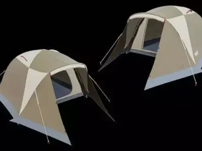 Camping Tent9 3D model