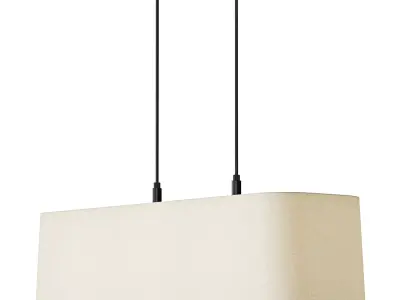 Stark Linear Chandelier 3D model