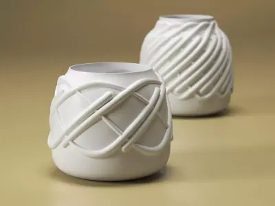 Dalva Vases 3D model