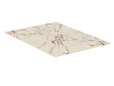 LAKSHMI HAND-KNOTTED WOOL RUG 3D model