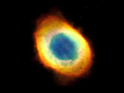 Ring Nebula 3D model