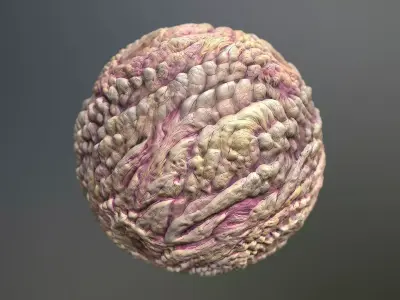 Material Skin Monster 46 Seamless PBR Texture Texture