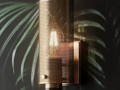 PERFORATED PERFECTION SCONCE 3D model