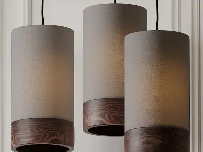 TOPO FREEJACK PENDANT By Tech Lighting 3D model