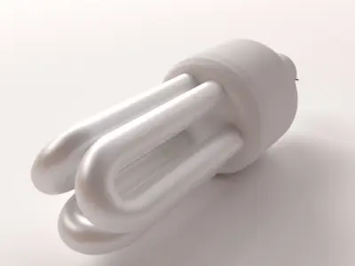 CFL Bulb 3D model