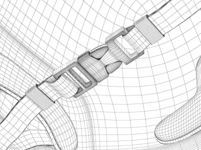 SWAT Helmet 3D model