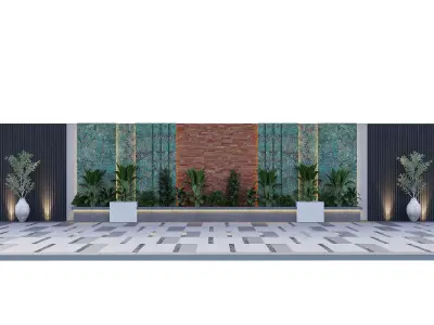 Fence design 3D model