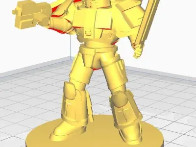 Armored Assault Paladin 3D print model