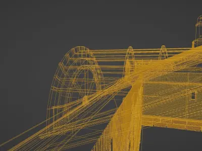 Oskar Peltokangan Talo  Low-poly 3D model