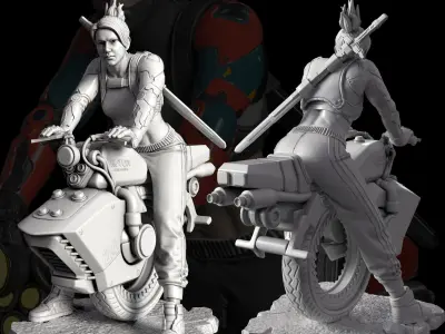 Brenda kuton figure 3D print model