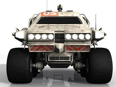 ATV - MR5 - Moon Buggy 3D model
