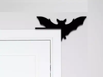 Bat Door Corner Decor 3D print model