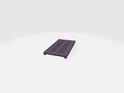 Sci-fi shipping Industrial Container for wargaming 28mm 3D print model
