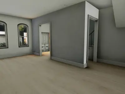 City Appartement Low-poly 3D model