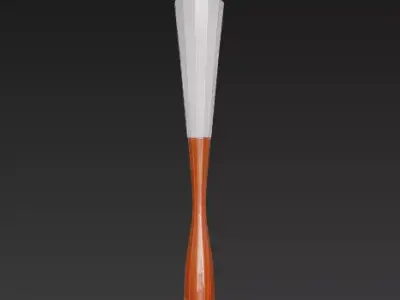 Flameform Decorative Sculpture 3D model