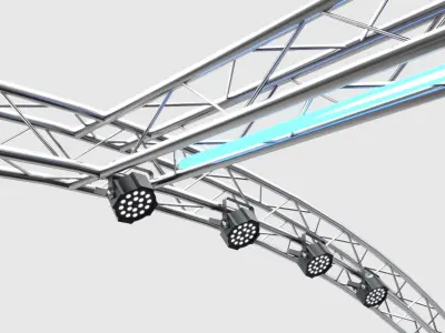 Concert Stage 9 3D model