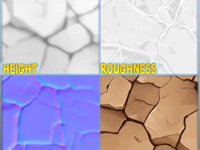  Stylized Ground Seamless Texture Texture purchase