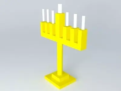 Candle holder Free 3D model