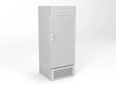 Pepsi fridge 3D model 3D model