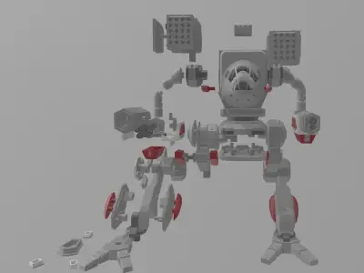 MAD CAT J  MC Ver 3D print model