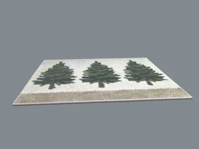 Bath Mat 3D model