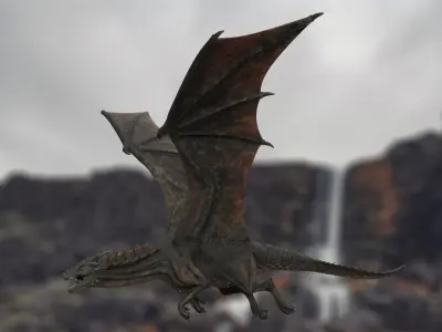  Dragon Rigged 