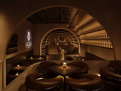 night club  interior 3D model