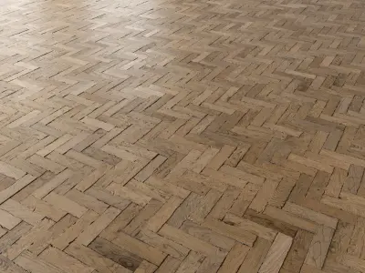 Parquet vol04 Herringbone 8K Seamless PBR Materials Texture