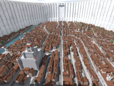 Ramparts - Attack On Titan 3D model