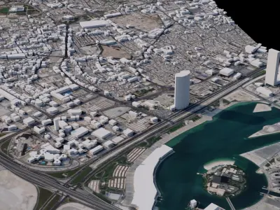 Manama - Bahrain 3D model