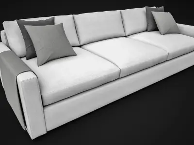 Century - Palladium Sofa - I3-22-1058 3D model
