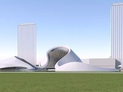 Building 04 3D model